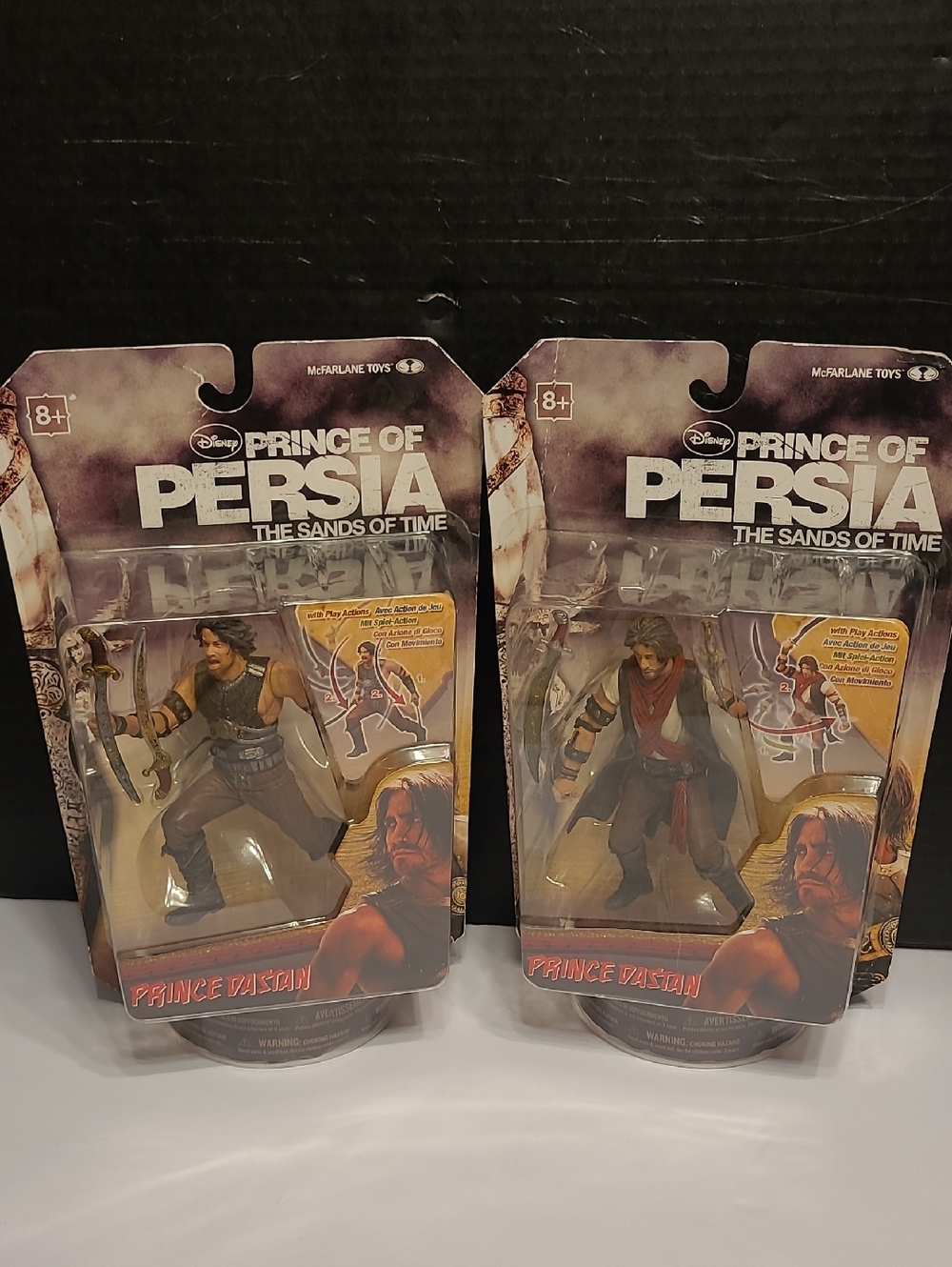 Prince of Persia The Sands of Time Action Figure - Twin Pack MCFARLANE TOYS 2010